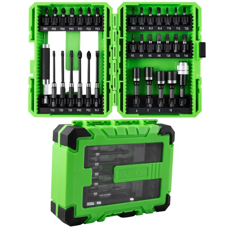 Highlight SET S2 INSERTI AD IMPATTO CON ADATTATORI - FINITURA NERA 53858 JBM