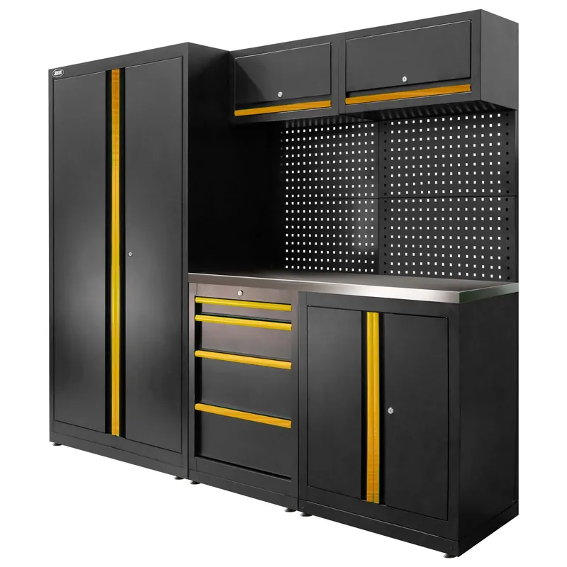 SET DI MOBILI MODULARI (13 PZ) - SET CON ARMADIO A DUE ANTE (REF.18105) - DORATO SERIE595G JBM Expressversand