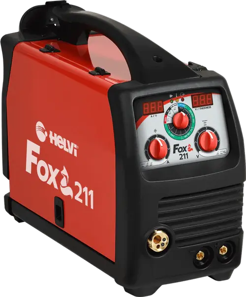 Top-Angebot Saldatrice Multiprocesso Fox 211 Digital 230V New Kit - HELVI