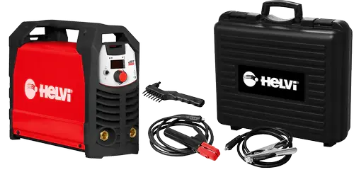 Kracherpreis Saldatrice MMA/TIG Jet 160 +Kit+Valigia Pl.230V - HELVI
