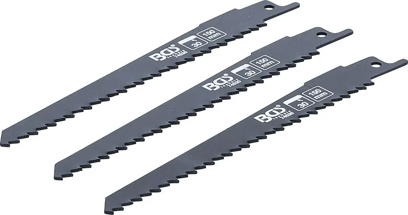 Heißes Angebot SET 3 PEZZI, LAME PER LEGNO, PER BGS 7367