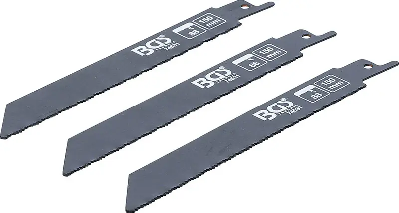 Bestseller SET 3 PEZZI, LAME PER METALLO, PER BGS 7367