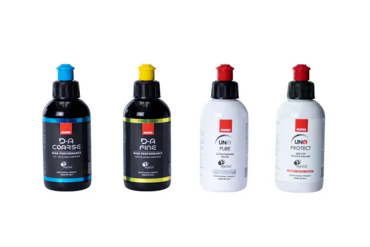 Begrenztes Angebot COMPOUND & POLISH SAMPLE PACK Rupes