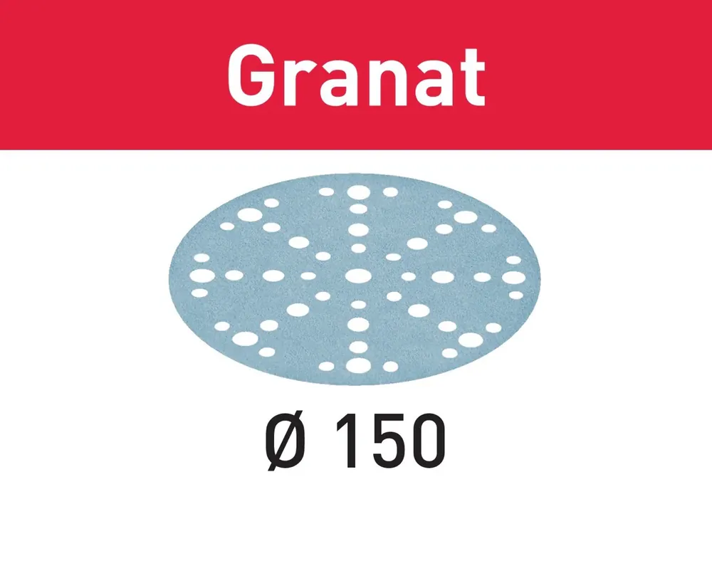 Festool Abrasivi Granat D150 P40 GR/10 Abverkauf