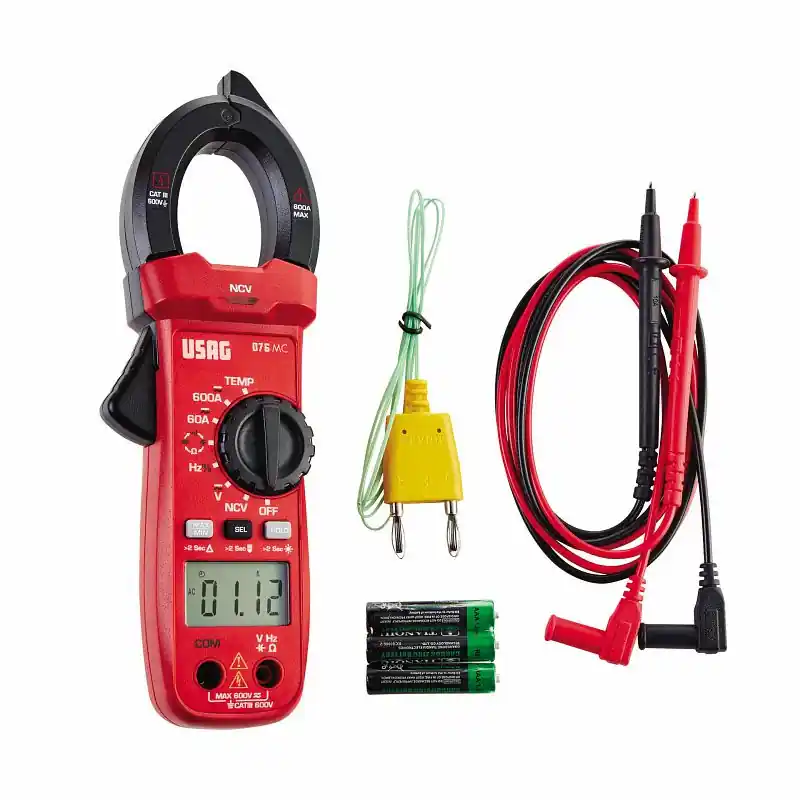 Ausverkauf Pinza amperometrica con multimetro digitale TRUE RMS Usag 076 MC