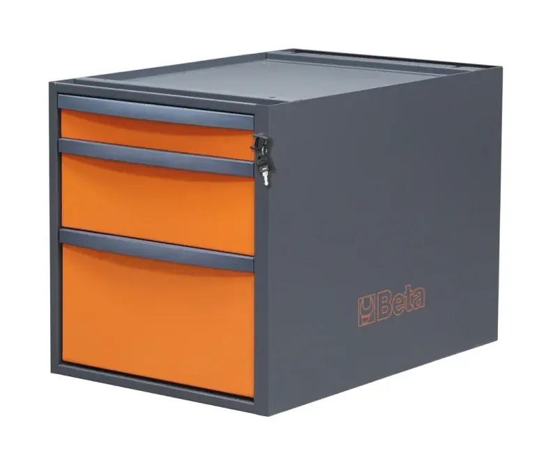 Direktkauf Cassettiera altezza 479 mm con 3 cassetti, per banchi componibili C58BC Beta C58CSH 3C