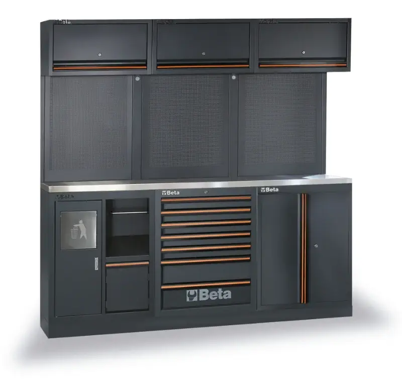 Combinazione arredo officina C45PRO 2.0 Beta C45PRO 2.0 AX + FRIGORIFERO PROMO SUMMER 2026 Highlight
