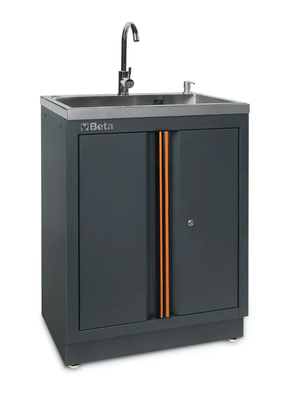 Modulo fisso con lavandino integrato per arredo officina C45PRO 2.0 Beta C45PRO 2.0 ML Sonderaktion