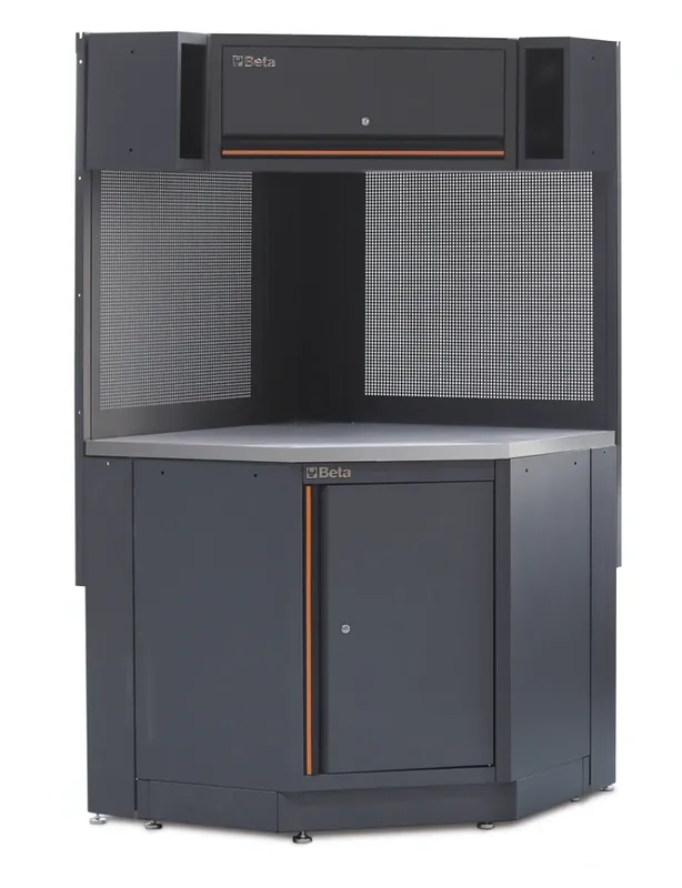 Zertifiziert Angolo completo autoportante per arredo officina C45PRO 2.0 Beta C45PRO 2.0 CORNER/X