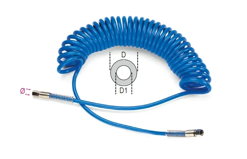 Preiswert Spirali in poliuretano 95 Shore estensibili fino a 15 m Beta 1915C/L