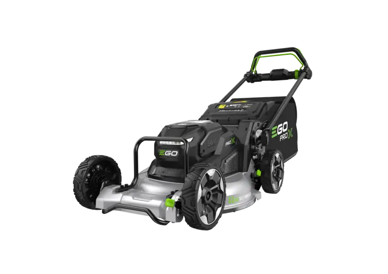 TOSAERBA SEMOVENTE 53CM PRO X CON SLOT PER DUE BATTERIE EGO LMX5300SP Neu Im Sortiment