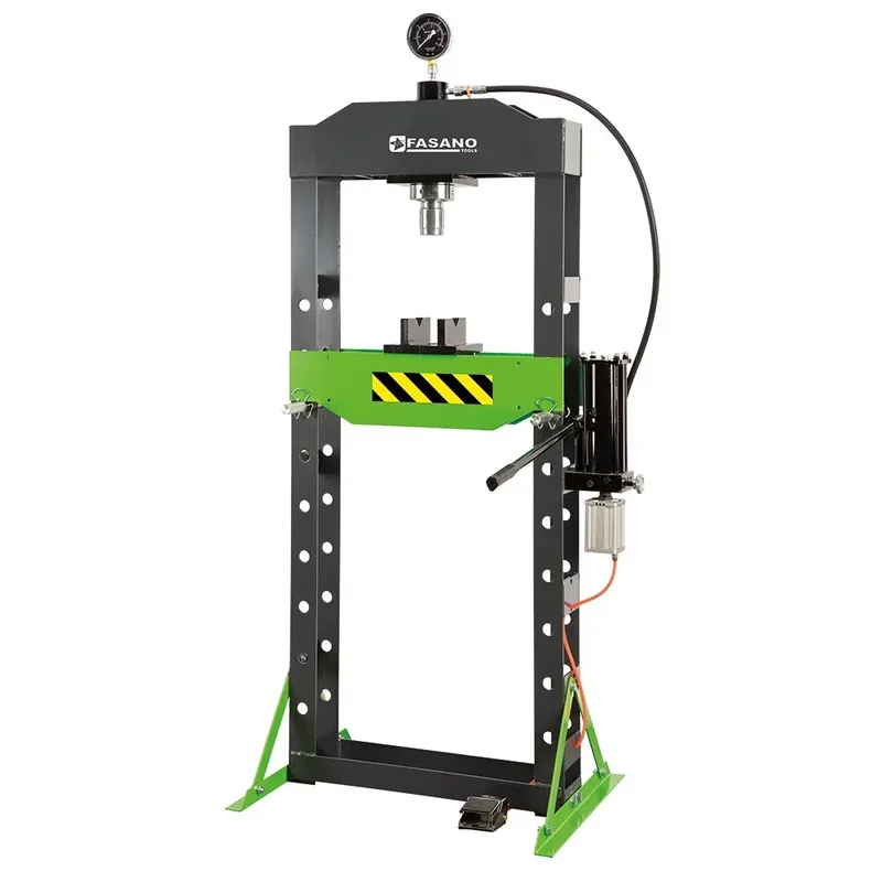 Pressa idraulica manuale e pneumatica con pistone mobile Fasano FG 742/20TP Bestpreis