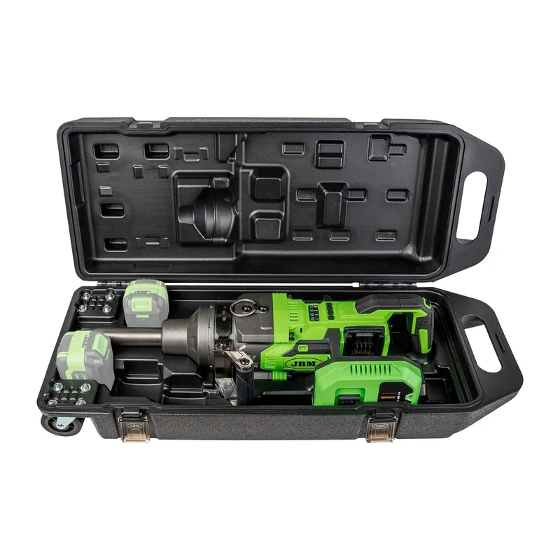 Geprüft AVVITATORE AD IMPULSI BRUSHLESS A BATTERIA 1" 4000NM CON VALIGETTA SENZA BATTERIA 60064C-1 JBM