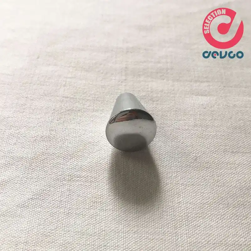 Polished chrome knob Quadra - 04420CL Wochenendangebot