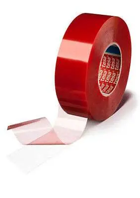 Rabatt Transparent 25mmX50m polyethylene double-sided adhesive tape TESA 04965