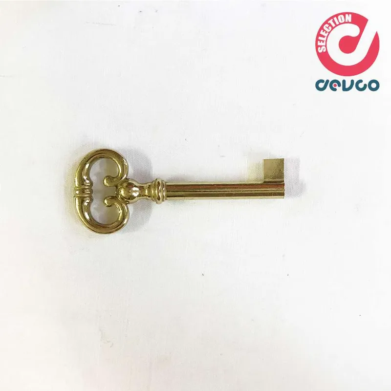 Key art 26 size 35 milling mb antique brass color - Omp Porro - 26ORO Neu