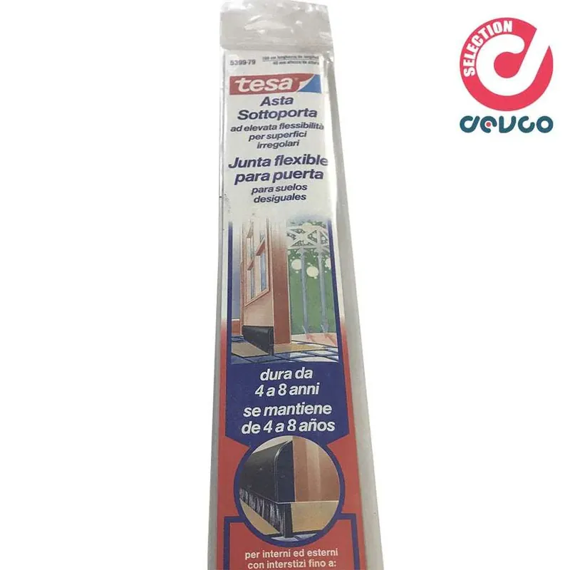 Door rod for carpets and carpets or for irregular surfaces 100cm x40 mm brown - Tesa - 5399-79 Knallerangebot