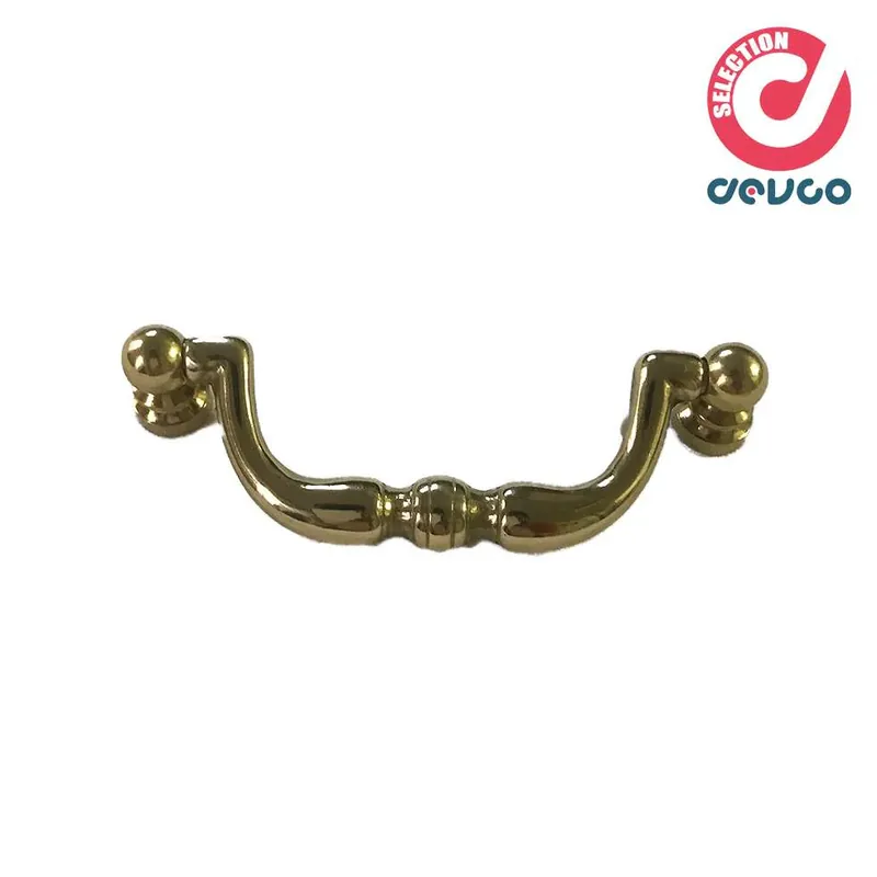Gold handle with plate - Forges - A120 - GOLD64 Sale