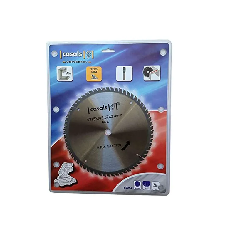 Billig Circular saw disc for aluminium 215 mm 64 teeth - Casals - E2254