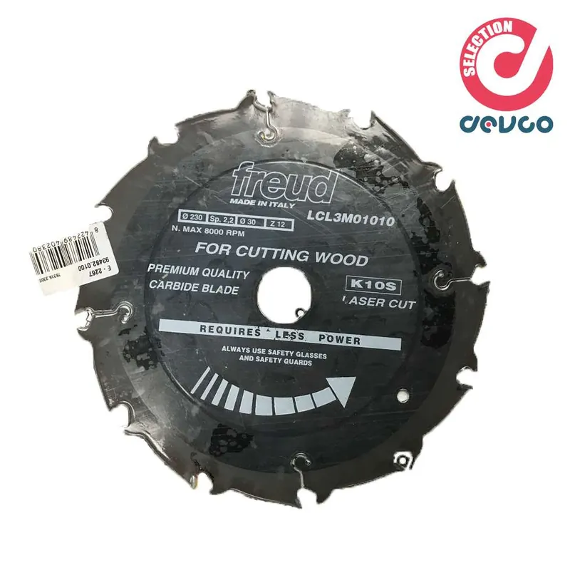 Expressversand Blade for wood sawing machine 230x2,2x30 Z12 - Freud - E2267