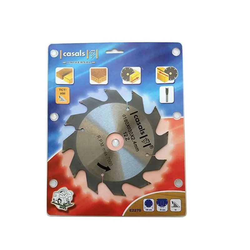 Circular saw disc for wood 160 mm 12 teeth - Casals - E2279 Schnäppchen