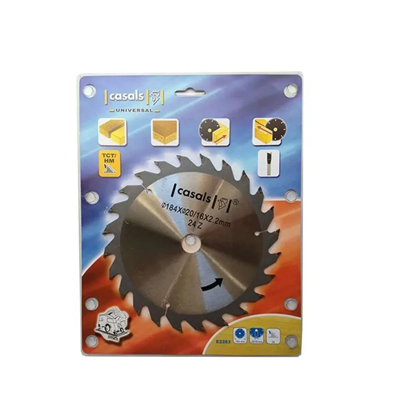 Circular saw disc for wood 184 mm 24 teeth - Casals - E2283 Sonderangebot