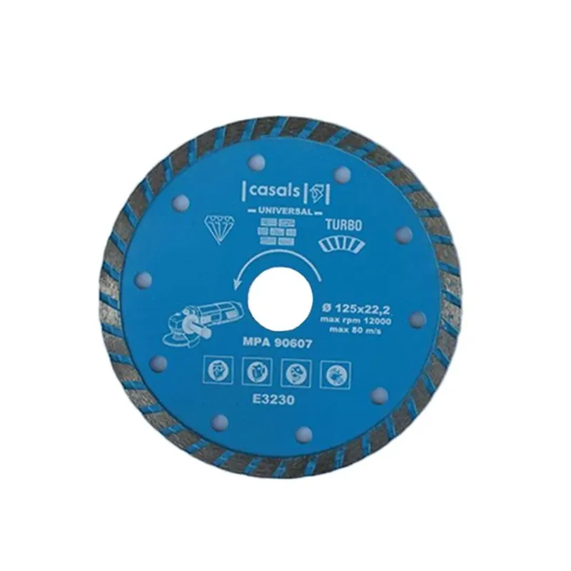 COSMOS 125mm turbo split diamond disc for wall - Casals - E230 Begrenztes Angebot