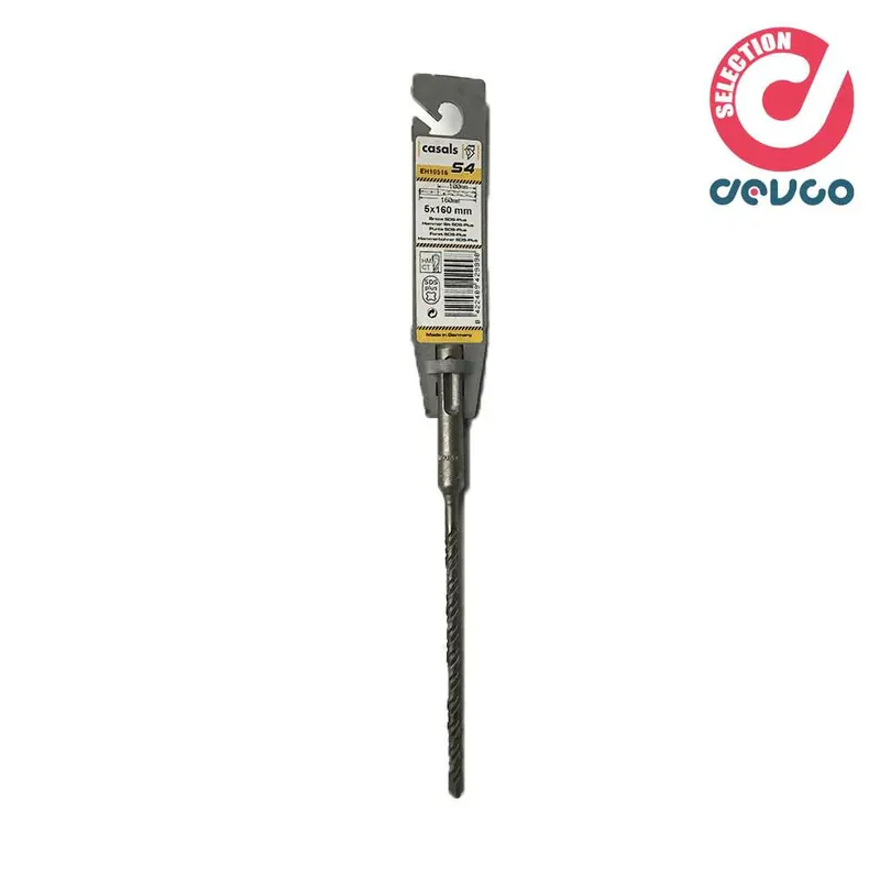 SDS PLUS drill 5/100/160mm 2 wall cutting edges for tessellator - Casals Rabatt