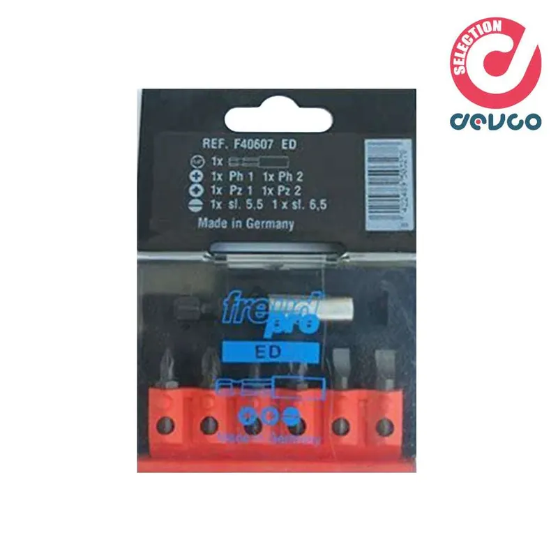 pcs.7 inserts PH 1-2, PZ 1-2, SL 5.5-6.5 professional made in Germany for drill and screwdriver - Freud - PRO F40607 Nur Heute