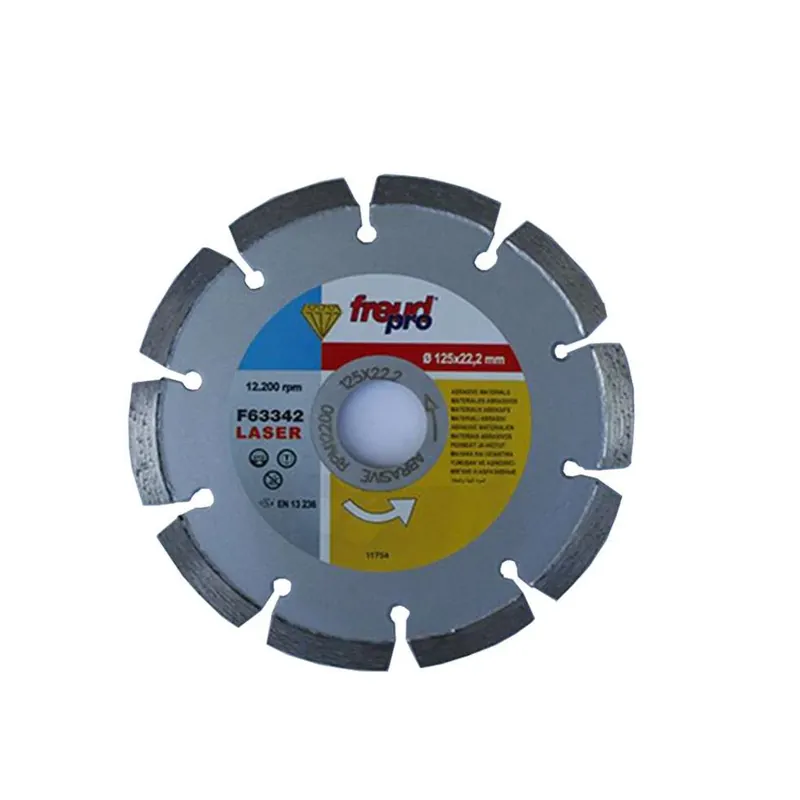 Rabatt 125mm sector diamond disc for granite - Freud - F63342