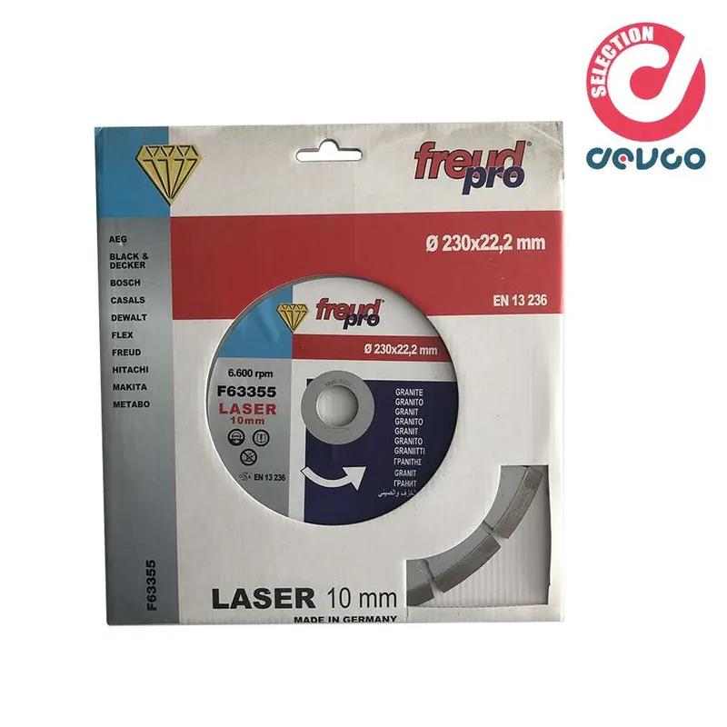 230mm sector diamond disc for granite - Freud PRO - F63355 Direktkauf