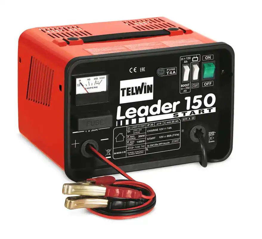 Leader 150 START 230V Car Battery Starter - Telwin - 807538 Echt
