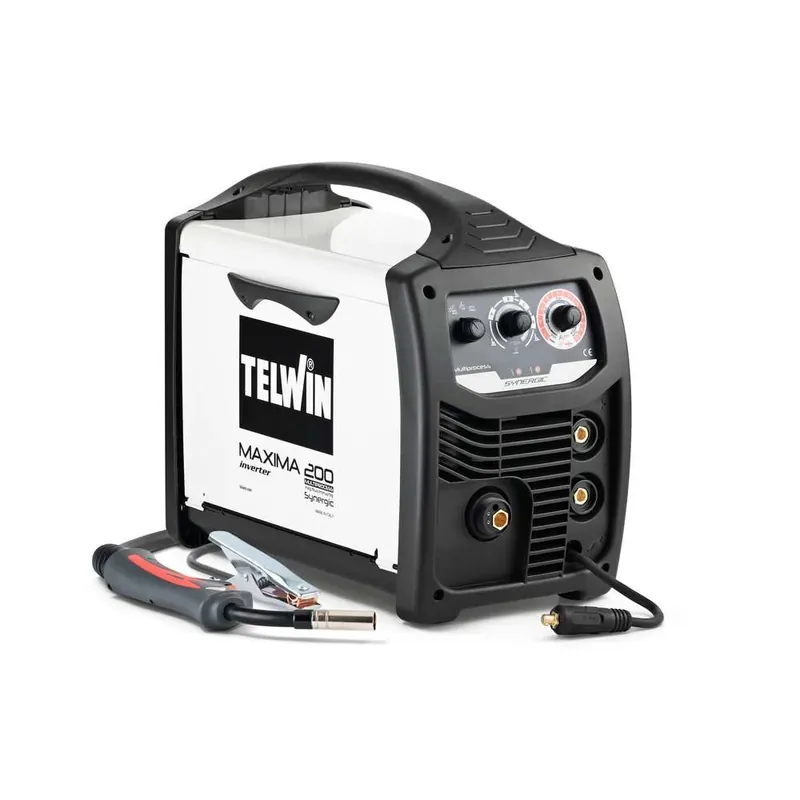 Begrenztes Angebot Microprocessor controlled inverter wire welding machine 230V MIG-MAG - Telwin