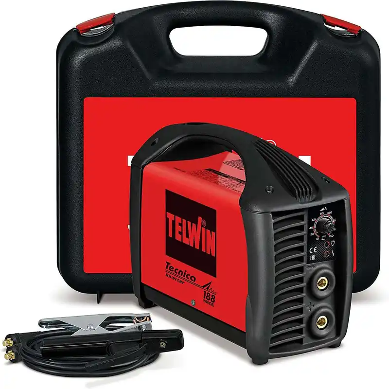 Solange Der Vorrat Reicht Tecnica 188 MPGE 230V Inverter Welding Machine + Carry Case - Telwin - 816122