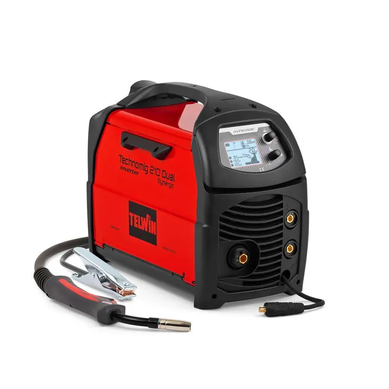 Inverter welding machine Technomig 210 Dual Synergic 230V - Telwin - 816231 Nur Für Kurze Zeit