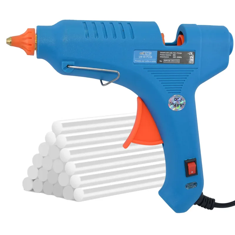 Hot glue gun 60W with 24 glue stick included - echoENG - UM 90 PC06 Nur Heute
