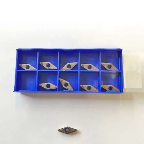 Begrenztes Angebot Hard metal inserts for lathe turning 10pcs INDUSTRIAL VBMT110308
