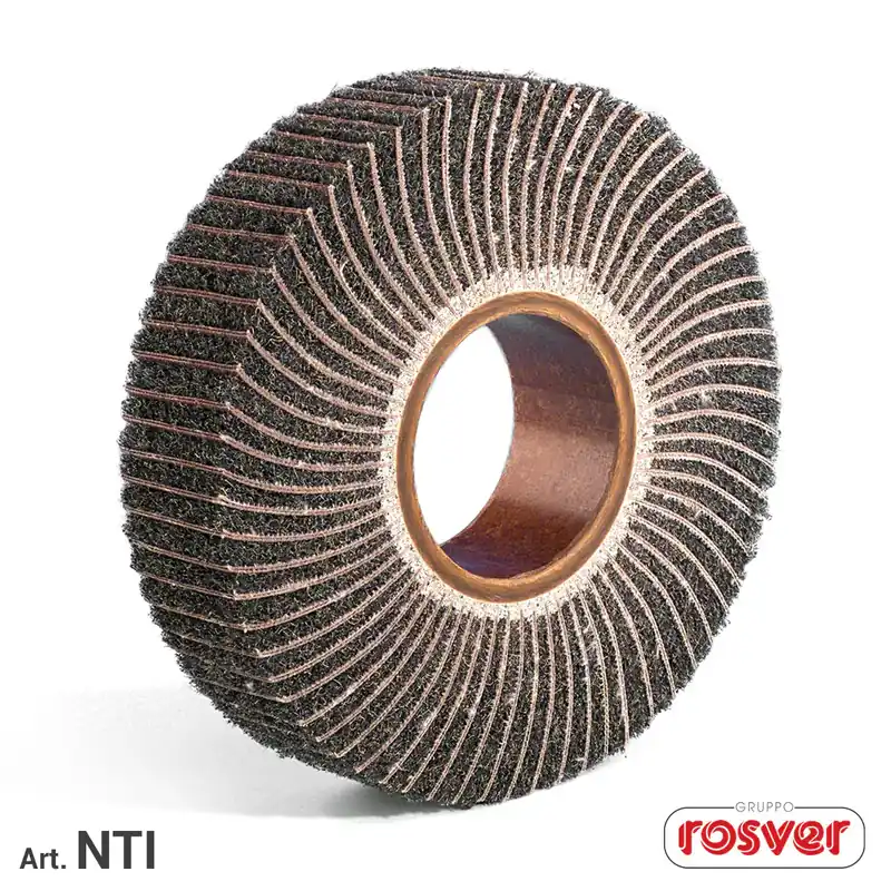 Preiswert Mixed flap wheels with hole - Rosver - NTI D.200x50x76 - Conf.1pz