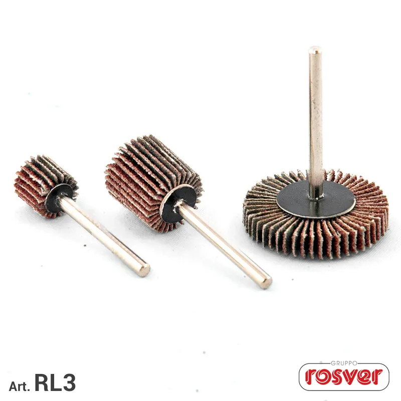 Rabatt Micro flap wheels RL3 D.20x10x3 Rosver - Conf.25pz