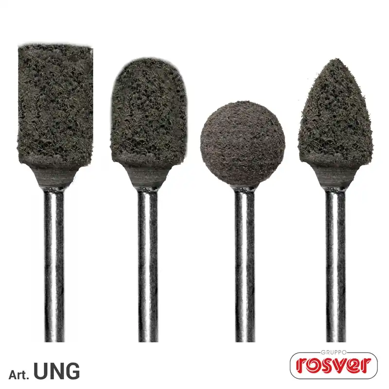 Unitized Mounted Points Rosver - UNG-D D.10x3 B122 - Conf.10pz Echt