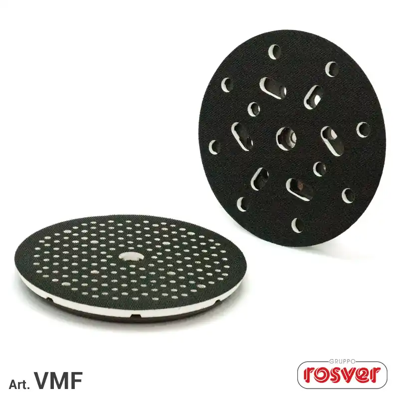 Platorello Multiforo Per Levigatrici Rotorbitali - Rosver - VMF 150 - Conf.1pz Schneller Versand