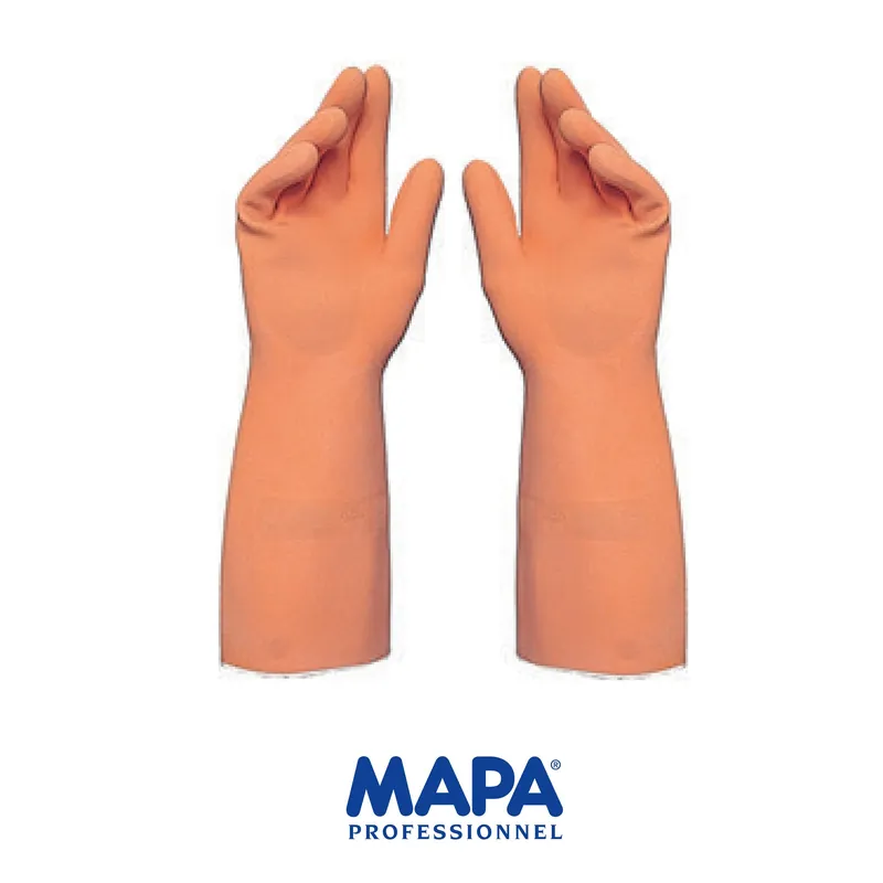 Bestpreis MAPA INDUSTRIAL ORANGE gloves size (10/7/8/9)