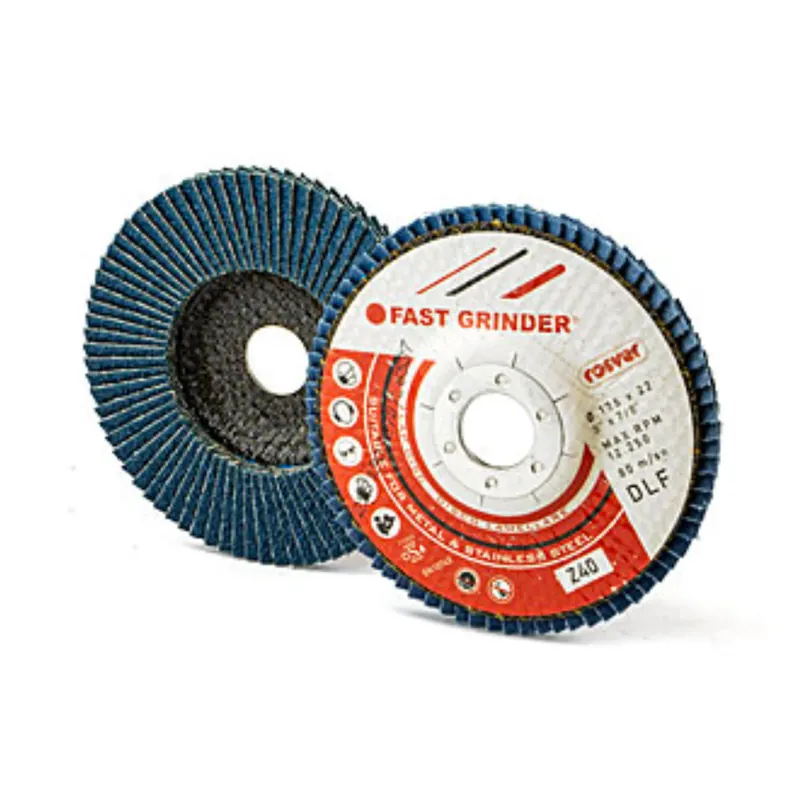 Bestseller Glass fibre backing flap discs Rosver - DLF D.150 Gr.Z40 CONICAL - Conf.10pz