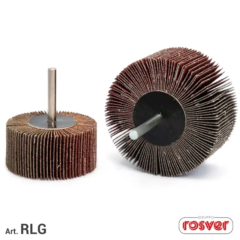 Ruote lamellari con gambo - Rosver - RLG D.20x5x6 - Conf.25pz Letzte Chance