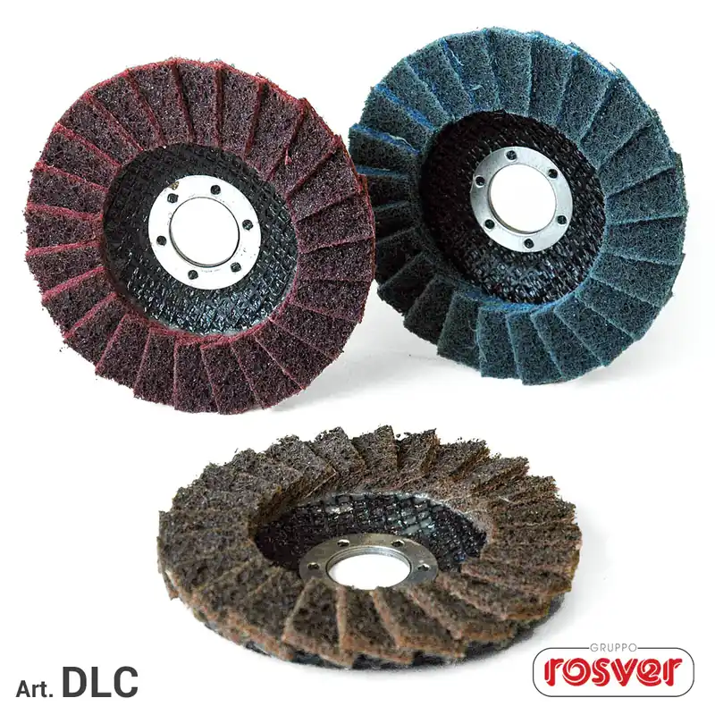 Surface Conditioning Flap Discs - Rosver - DLC115 - Conf.10pz Nur Für Kurze Zeit