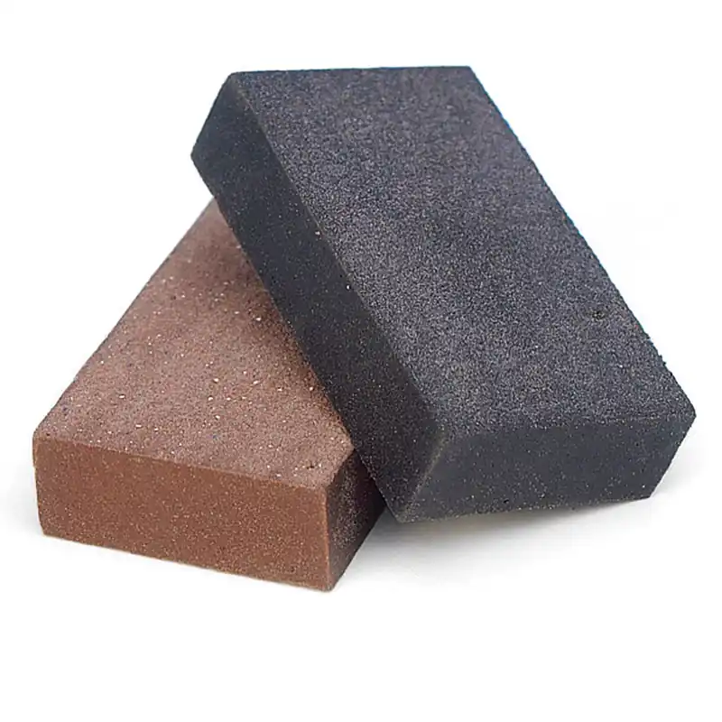 Abrasive Rubber Blocks GBA D.80x50x20 For manual cleaning operations Rosver 10pz Aktuell