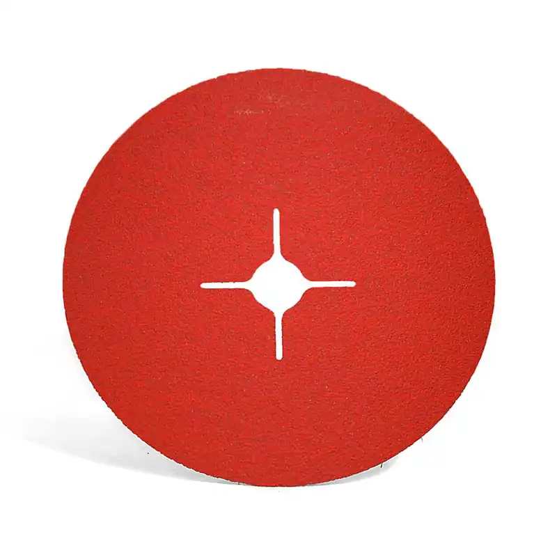 Ceramic Fibre Discs KFC D.125x22 Hard and tenacious abrasive Rosver - Conf.25pz Knallerangebot