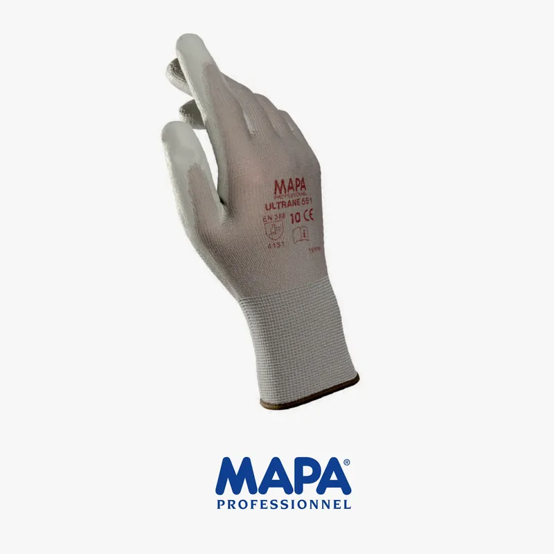 Rabatt MAPA ULTRANE GREY gloves size (10/6/7/8/9)