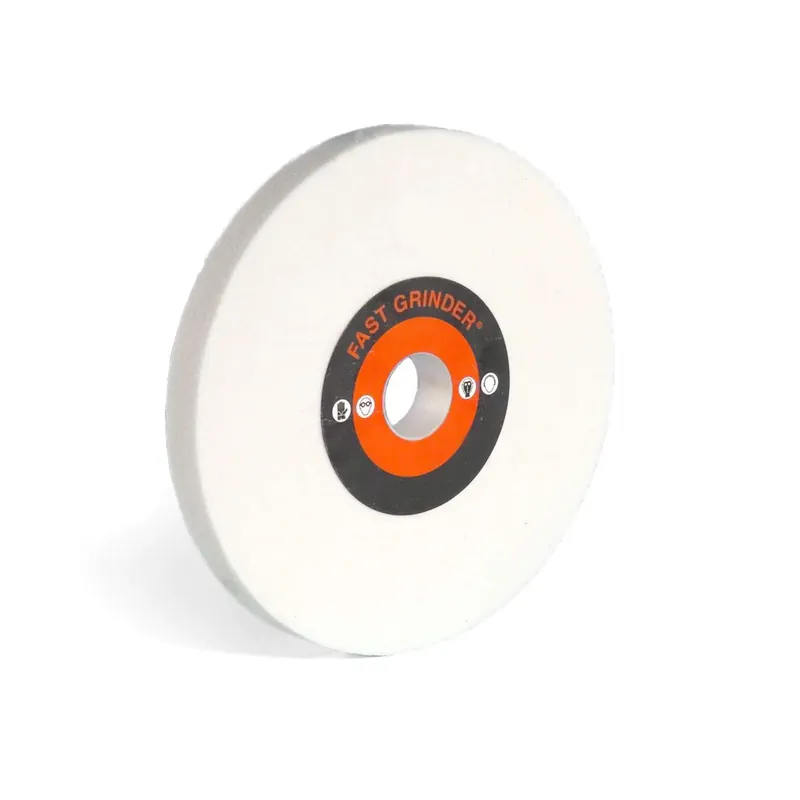 Zertifiziert White Corundum Bench Grinding Wheel Rosver MBA D.200x25x32 - Conf.3pz