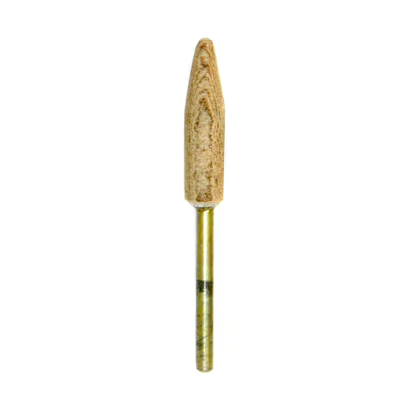 Cotton Fiber mounted Points MCK-F 6x27x3 Abrasion and Finishing Rosver - Conf.10pz Beliebt